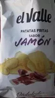 Mängden socker i Patatas fritas sabor jamón