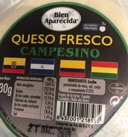 Mängden socker i Queso Fresco Campesino