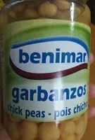 Mängden socker i Garbanzos