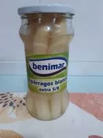 Mängden socker i Espárragos blancos extras