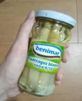 Mängden socker i Espárragos blancos extra 9/12