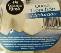 Mängden socker i Queso tronchon madurado