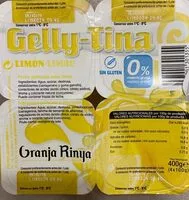Mängden socker i Gelly-tina