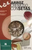 Mängden socker i Arroz cremoso con setas