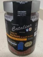 Mängden socker i Filetes de anchoas en aceite de oliva