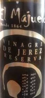 Mängden socker i Vinagre de jerez reserva