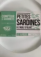 Mängden socker i Petites Sardines a l'huile d'olive