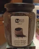 Mängden socker i Lenteja Beluga cocida