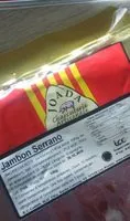 Mängden socker i Jambon serrano