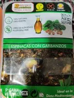 Mängden socker i Espinacas con garbanzos