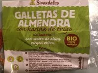 Mängden socker i Biscuit aux Amandes à l'Huile d'Olive