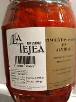 Mängden socker i Pimientos Asados en Almíbar