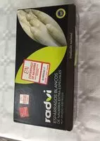 Mängden socker i Esparragos blancos