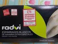 Mängden socker i ESPARRAGOS DE NAVARRA