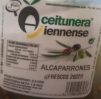 Mängden socker i Alcaparrones