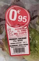 Mängden socker i Salade, Variété Sucrine, Catégorie 1