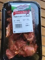 Mängden socker i Araignée de porc à la basquaise