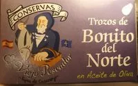 Mängden socker i trozos de bonito del norte en aceite de oliva