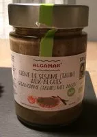 Mängden socker i Crème de sésame (tahin) aux algues