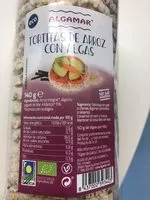 Mängden socker i Tortitas de arroz con algas