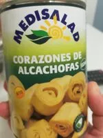 Mängden socker i Corazones de alcachofas