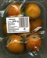 Mängden socker i Nísperos