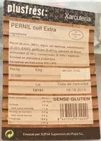 Mängden socker i Pernil cuit extra