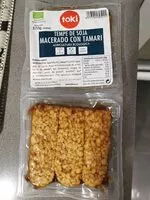 Mängden socker i Tempe de soja macerado con tamari