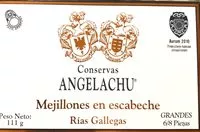 Mängden socker i Mejillones en escabeche