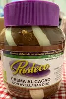 Mängden socker i Pasteco Crema al Cacao Duo