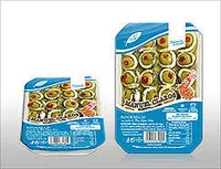 Mängden socker i banderillas de boquerón en vinagre