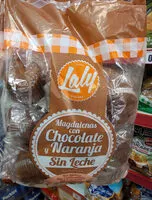 Mängden socker i Magdalenas con chocolate y naranja