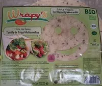 Mängden socker i Wrapys. Tortilla de trigo multisemilla