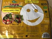 Mängden socker i Tortilla de maiz y trigo