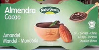 Mängden socker i Postre de almendra con cacao