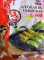 Mängden socker i Gyozas de verduras