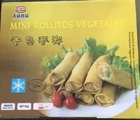 Mängden socker i Mini rollitos vegetales