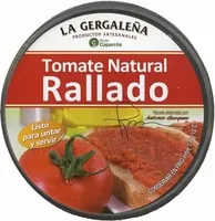 Mängden socker i Tomate natural rallado
