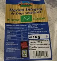 Mängden socker i Harina integral