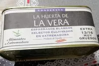 Mängden socker i Espárragos blancos