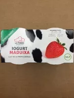 Mängden socker i Iogurt maduixa