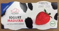 Mängden socker i Iogurt Maduixa
