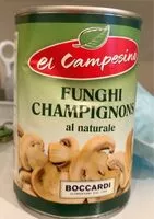 Mängden socker i Funghi champignons