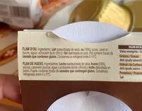 Mängden socker i Flam d’ou