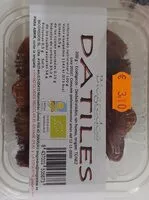 Mängden socker i Dátiles