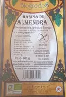 Mängden socker i Harina de almendra