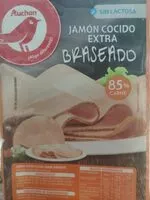 Mängden socker i Jamon cocido extra braseado