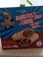 Mängden socker i Burritos de Chili & Carne