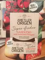 Mängden socker i Gaspatxo amb hortalisses fresques