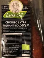 Mängden socker i Chorizo Extra Piquant